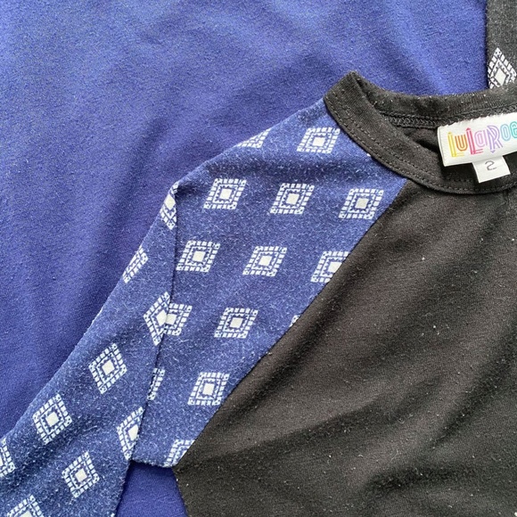 LuLaRoe Randy Tee & Kid's Sloan tee set - Picture 3 of 3